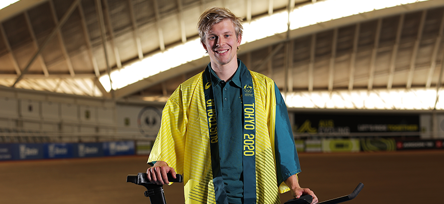 Alex Porter in the SuperDrome