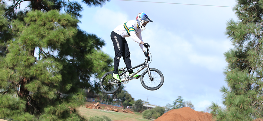 Anthony Dean in action